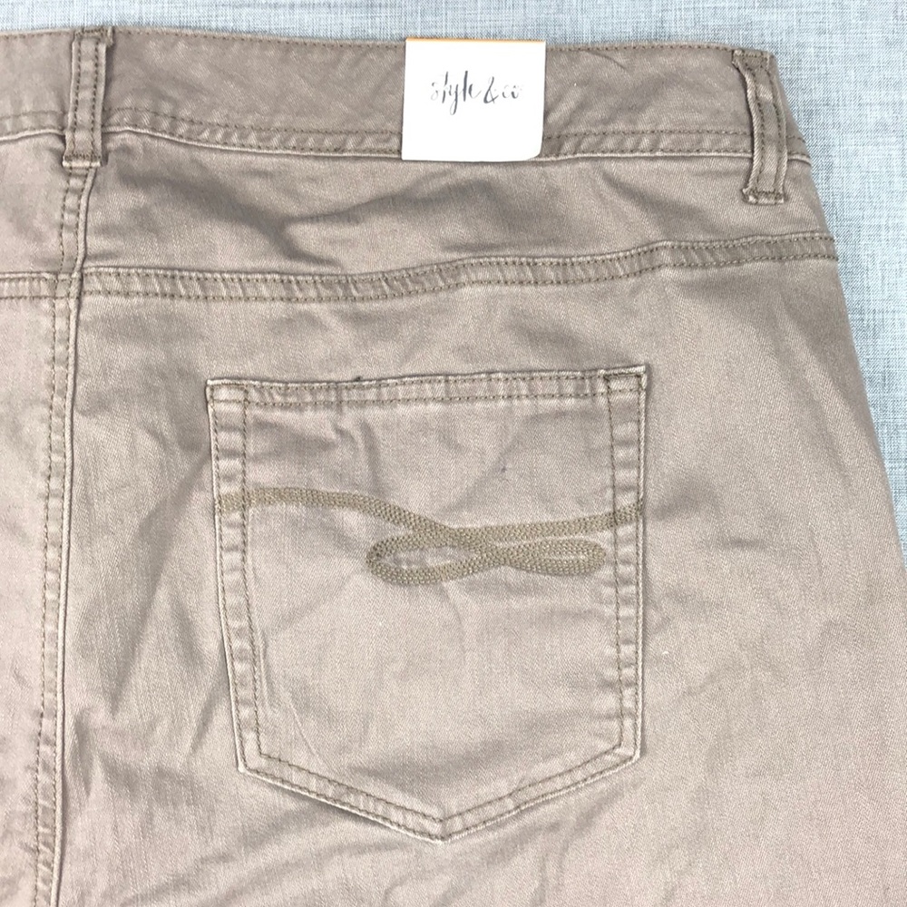 6P 8P 12P Style & Co High Rise Slim Leg Jeans - Picture 5 of 5